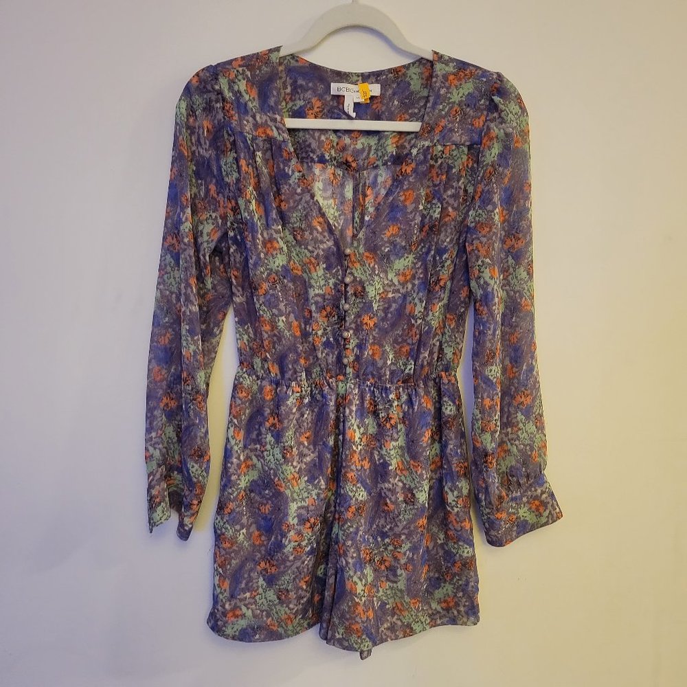 BCBG Generation long Sleeve Boho Dress